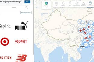 Green Supply Chain Map: kaart linkt Chinese fabrieken aan internationale merken