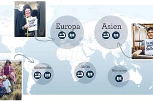 Interaktive Weltkarte: Hess Natur macht Produktionswege transparent