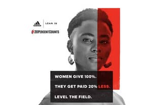 Adidas se une a Lean In por la igualdad salarial