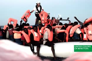 Benetton criticized for campaign depicting migrants being rescued