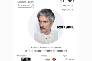 Designers Fashion Experiences celebra su tercera edición con Josep Abril