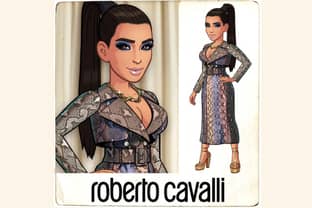 Roberto Cavalli habille les avatars dans le jeu numérique de Kim Kardashian