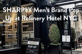 Sharply to open pop-up at Refinery Hotel