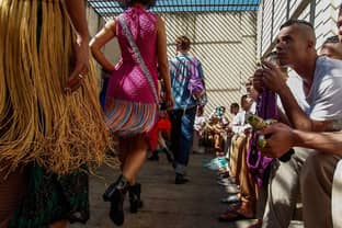 Desfile en la cárcel: presos de Sao Paulo presentan sus creaciones de croché