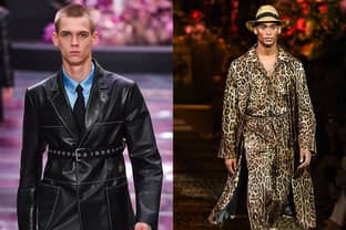 Léopard, cuir, cravate et bandana : les tendances de la Fashion Week de Milan