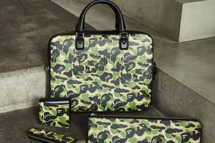 Montblanc and Bape team up for leather goods collection