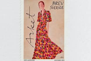 Платье бренда H&M Group появилось на почтовых марках