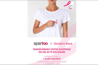 Pour Octobre Rose, Spartoo s’engage contre le cancer du sein 