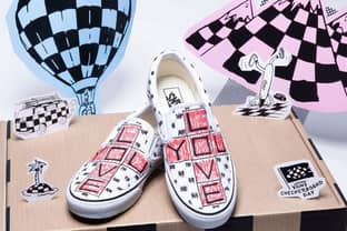 Vans global ambassadors design one-of-a-kind auction items to raise funds & celebrate Checkerboard Day