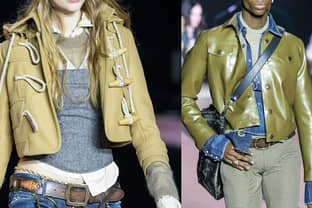 Milan men's fashion week: Dsquared2 shows leather and Zegna goes green