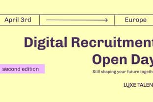 Luxe Talent inaugura il suo secondo Digital Recruitment Open Day