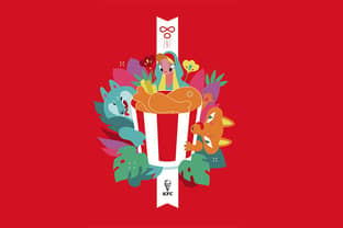 KFC выпустил худи в коллаборации с российской художницей Антонией Лев