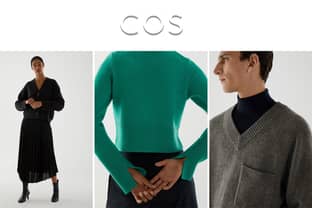COS LAUNCHES CASHMERE COLLECTION USING TRACEABLE AND RECYCLED CASHMERE