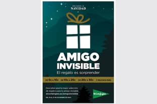 El El Corte Inglés estrena la campaña “Amigo Invisible” con una propuesta comercial por rangos de precio