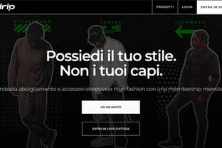 E' online Drip Rent: piattaforma per noleggiare abbigliamento