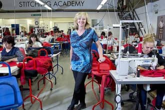 Training centre and factory in one: new Fashion and Textiles Academy in Wales 