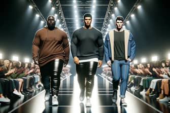 What's happening with the plus size men's fashion market?