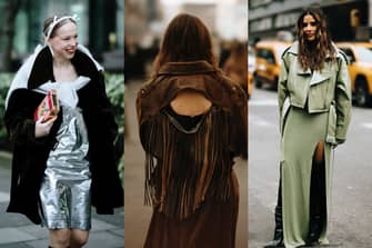 Silver rush, Wild West & down to earth: Street style trends of the AW24 fashion weeks
