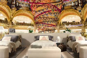 Galeries Lafayette teams up with Airbnb for winter sale