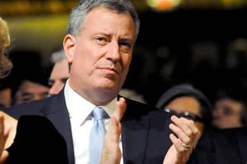 New York Mayor Bill de Blasio kicks off Made Fashion Week