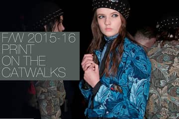Key print on the catwalk womenswear trend for Fall/Winter 2015-16 