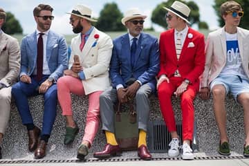 Peacocking: the highlight of Pitti Uomo