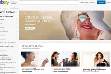 eBay launches plus-size womenswear hub