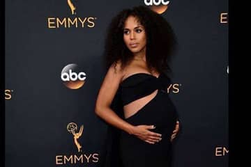 Emmys red carpet: red, black, yellow - and plunging necklines
