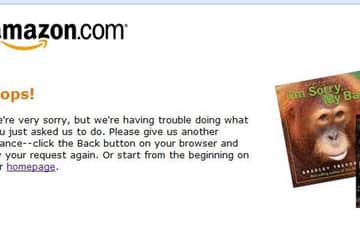 Amazon suffers technical glitch on 'Super Saturday'