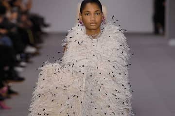 Balenciaga turns heads with car mat skirts at Paris Fashion Week