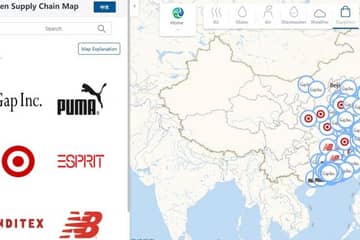 World's first green supply chain map links brands to factories in China