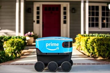 Amazon debuts robot for small deliveries in the US