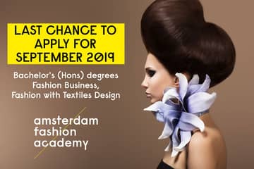 Final call from the Amsterdam Fashion Academy. Apply for September 2019