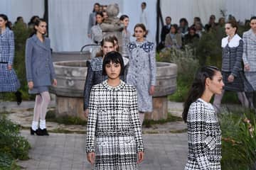 Viard delivers schoolgirl chic in Chanel haute couture show