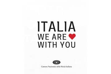 #ITALIAWEAREWITHYOU: Brands that participated