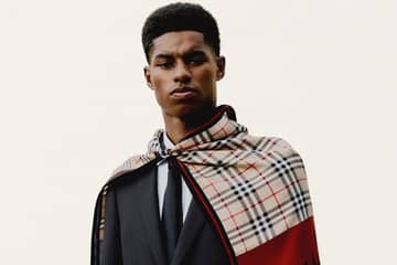 Burberry links with footballer Marcus Rashford for youth support initiatives