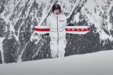 Video: Prada presents Linea Rossa ski campaign