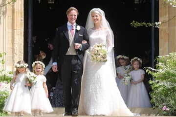 Lady Gabriella Windsor weds in Luisa Beccaria