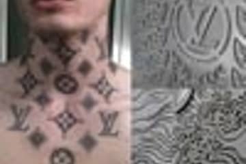 Scott Campbell tatua a Louis Vuitton