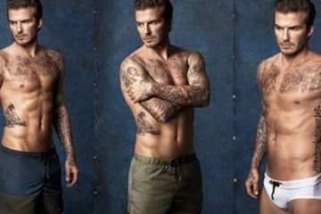 David Beckham swimwear