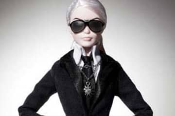 Une Barbie Karl Lagerfeld