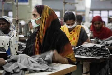 Covid-19 crisis: Unpaid garment workers protest for salaries in Bangladesh 