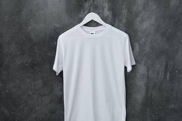 Mercado mayorista de camisetas blancas