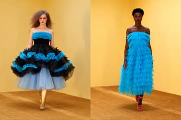 LFW AW21: Molly Goddard balances tulle with practical sensibilities