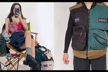 Upcycling designer Nicole McLaughlin creates a collection with JanSport 