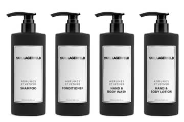 Karl Lagerfeld und Vanity Group: Beauty-Linie soll Hotelgäste heimisch fühlen lassen  