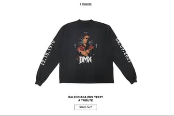 Balenciaga et Kanye West commercialise un pull en hommage à DMX 