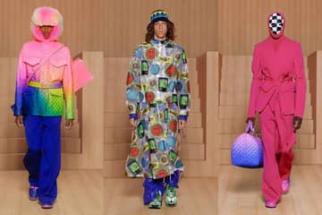 Virgil Abloh nods to early rave culture in Louis Vuitton SS22 show