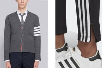 Adidas verklagt Thom Browne wegen Verwendung von Streifen