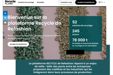Refashion lance une plateforme d’échanges pour les acteurs du recyclage